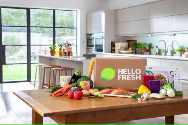 HelloFresh Box Kitchen Table 604