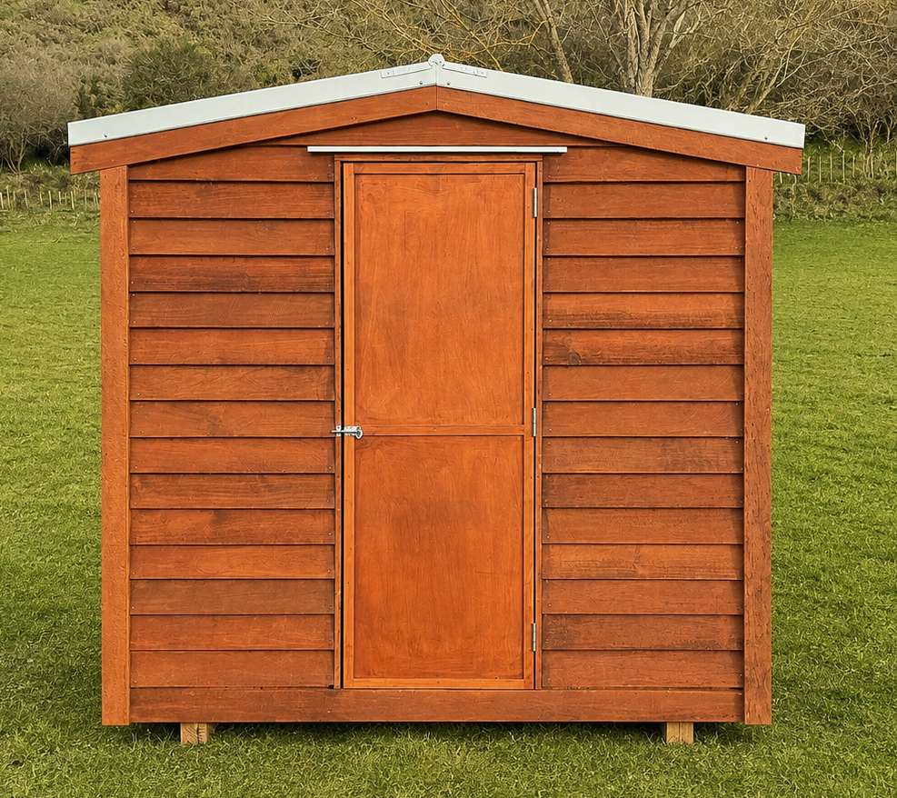 Rustik Shed Front View 752